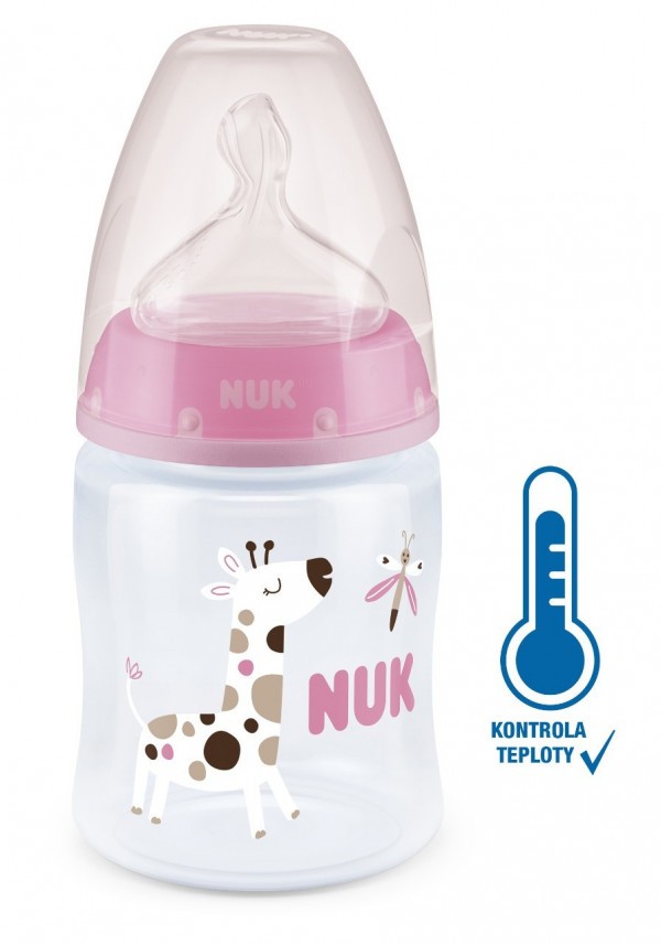 NUK FC+ lahev s kontrolou teploty, 150 ml