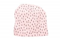 EMITEX Bavlněná čepice s nákrčníkem růžová jednovrstvá