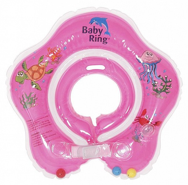 Baby Ring 3-36 měs. růžová