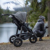 TFK Kočárek Mono stroller - air wheel grey