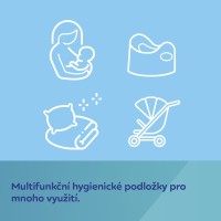 CANPOL BABIES Multifunkční hygienické podložky 33x45cm 20ks