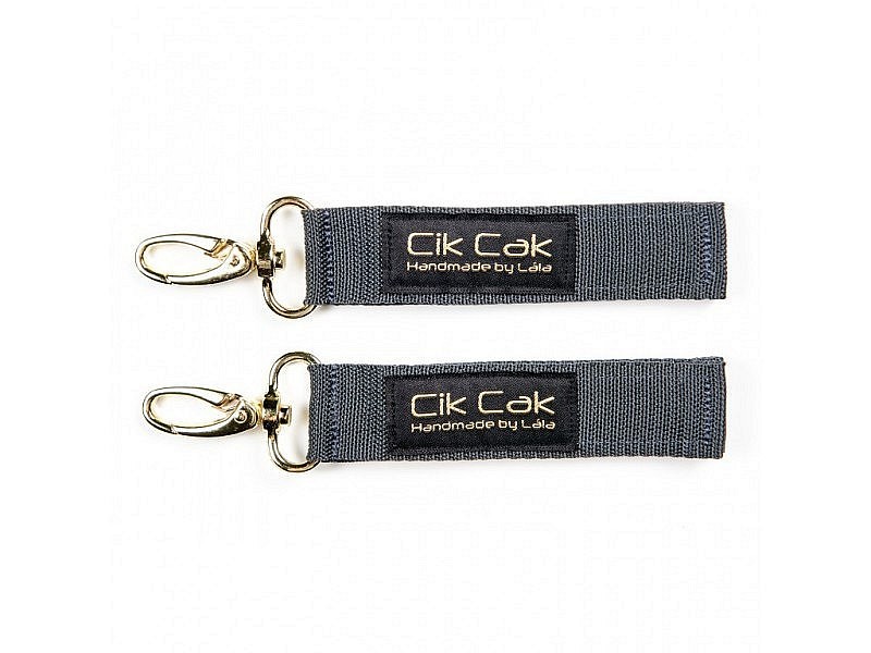 Úchyty Cik Cak se zlatou karabinou Úchyty Cik Cak se zlatou karabinou