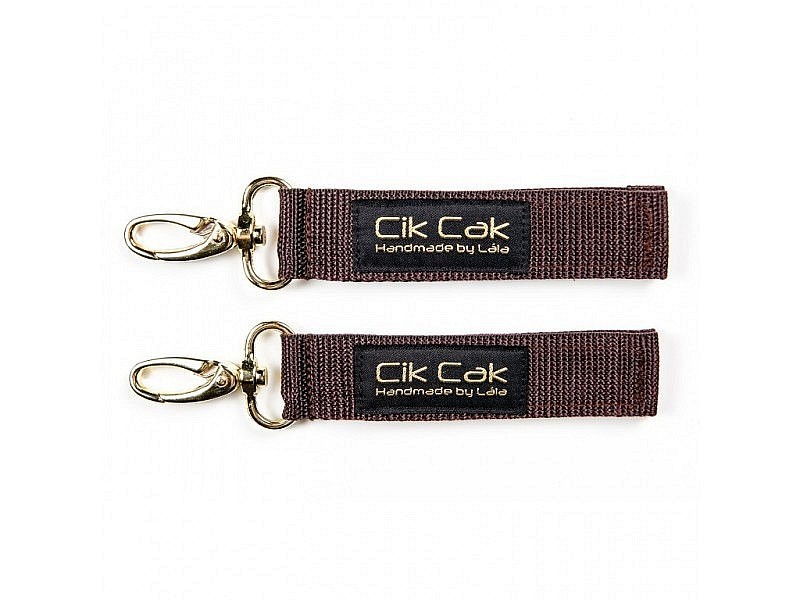 Úchyty Cik Cak se zlatou karabinou Úchyty Cik Cak se zlatou karabinou