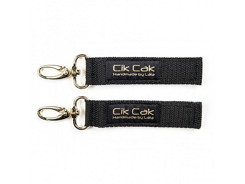Úchyty Cik Cak se zlatou karabinou Úchyty Cik Cak se zlatou karabinou