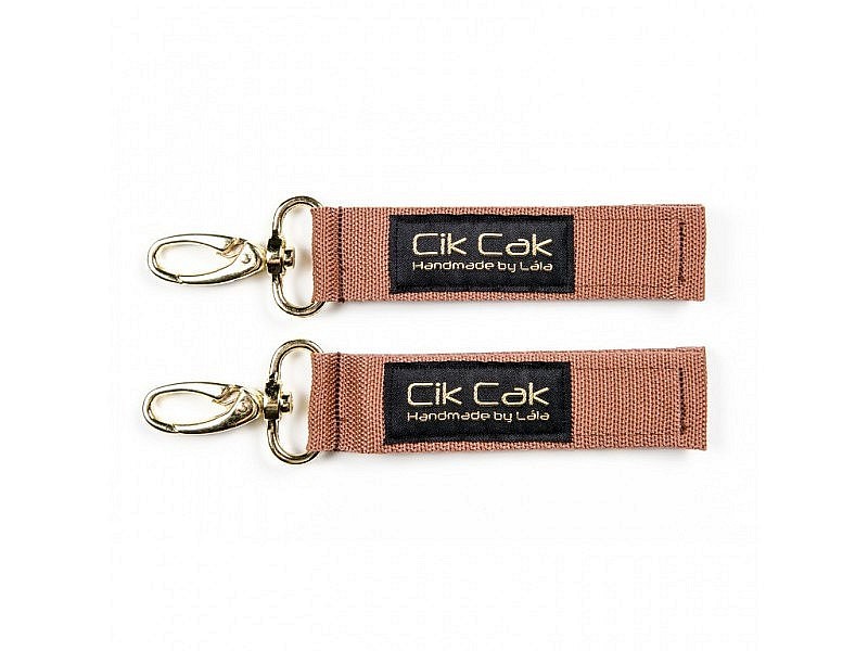 Úchyty Cik Cak se zlatou karabinou Úchyty Cik Cak se zlatou karabinou