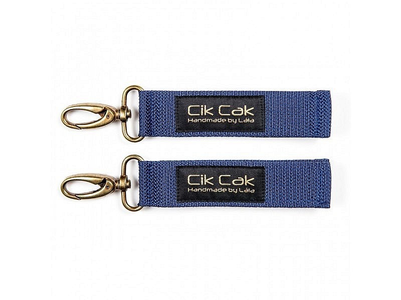 Úchyty Cik Cak s mosaznou karabinou Úchyty Cik Cak s mosaznou karabinou