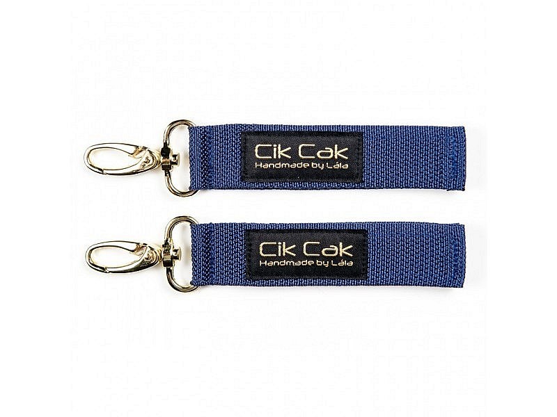 Úchyty Cik Cak se zlatou karabinou Úchyty Cik Cak se zlatou karabinou