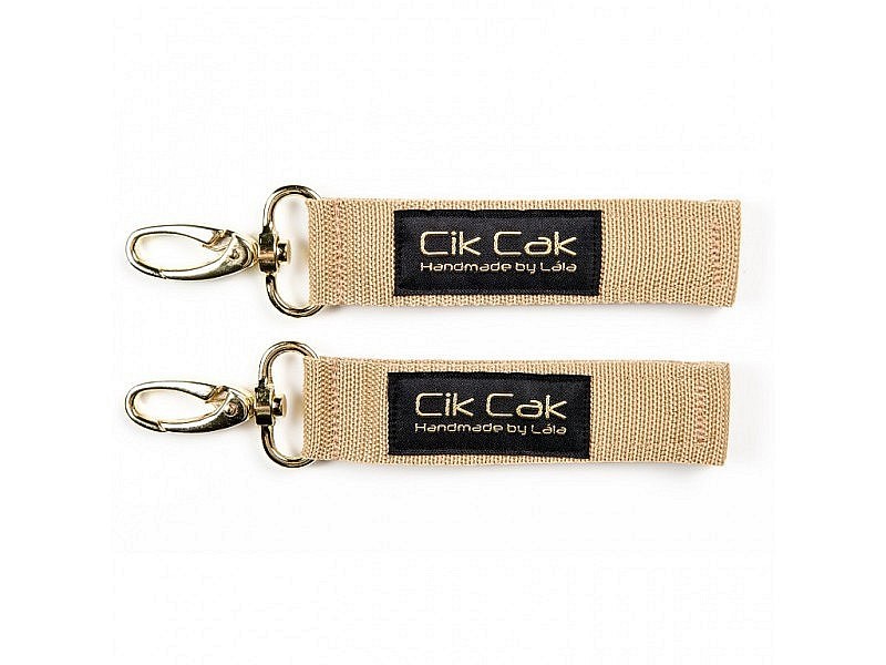 Úchyty Cik Cak se zlatou karabinou Úchyty Cik Cak se zlatou karabinou
