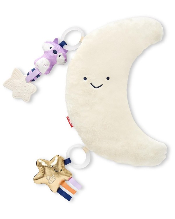 SKIP HOP Deka na hraní 5 hraček, polštářek 0 m+