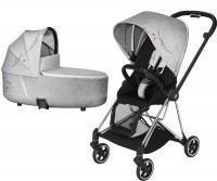 Kočárek CYBEX Mios Seat Pack Fashion Koi 2020 včetně korby, podvozek Mios