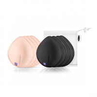 LANSINOH Pratelné vložky do podprsenky 8ks (4x light pink + 4x black)