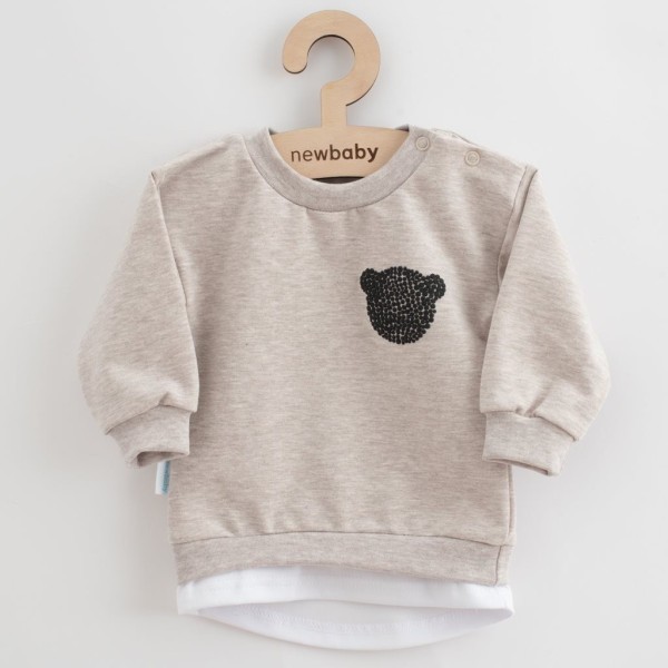 NEW BABY Kojenecká souprava tričko a tepláčky Brave Bear ABS
