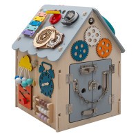 BABY MIX Activity Board Domeček LED Montessori