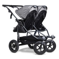 TFK Kočárek dvojčata/sourozenecký Duo combi pushchair air wheel