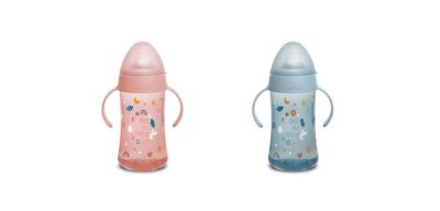 SUAVINEX DRUHÁ láhev s oušky FOREST 270 ml - MODRÁ