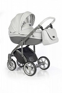 Kočárek eko kůže Roan Bass Soft - Dove Grey