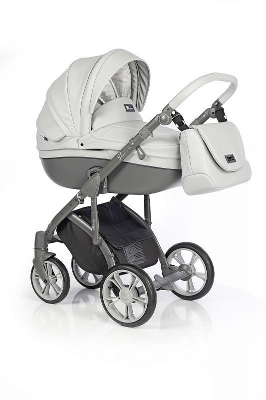 Kočárek eko kůže Roan Bass Soft - Dove Grey