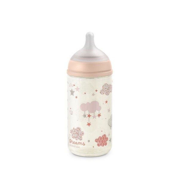 SUAVINEX Láhev sklo DREAMS 240 ml fyziologická SX PRO +0 SF