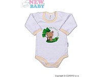 Body dlouhý rukáv Sweet Teddy New Baby