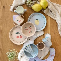 LÄSSIG Hrneček Sippy Cup PP/Cellulose Happy Fruits