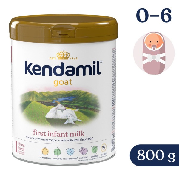 Kozí kojenecké mléko 1 (800 g) DHA+