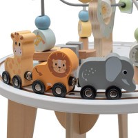 BABY MIX Dřevěný multifunkční stoleček Montessori