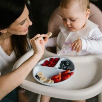 BABYONO Talíř silikonový s přísavkou 6m+