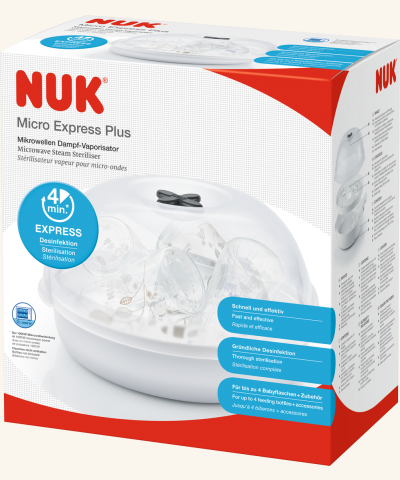 NUK Sterilizátor do mikrovlnné trouby Vario Express Plus