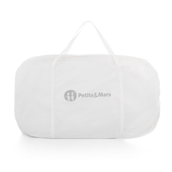 PETITE&MARS Postýlka dětská polohovatelná s funkcí kolébky Glory 2v1