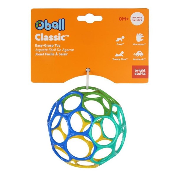 OBALL Hračka Oball Classic 10 cm  0m+