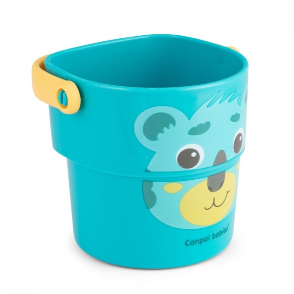 CANPOL BABIES Kyblíky do vody HELLO LITTLE 3ks