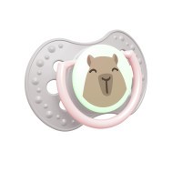 LOVI Dudlík svítící silikonový dynamický CAPICHILL 6-18m 2ks