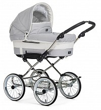 Klasická konstrukce Emmaljunga chassis DUO de Luxe