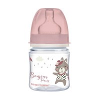 CANPOL BABIES Lahev se širokým hrdlem BONJOUR PARIS 120ml