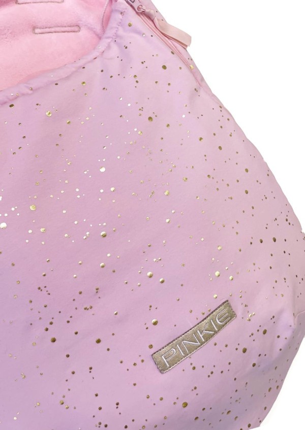 PINKIE Fusak Shine Gold - lehký 6m-2.5roku