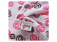 Bambusové pleny XKKO®BMB Spirals&Bubbles 70x70cm - 3ks Bambusové pleny XKKO®BMB Spirals&Bubbles 70x70cm - 3ks