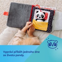 CANPOL BABIES Senzorická knížka PANDA BabiesBoo