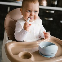 BABYONO Miska silikonová s přísavkou 6m+
