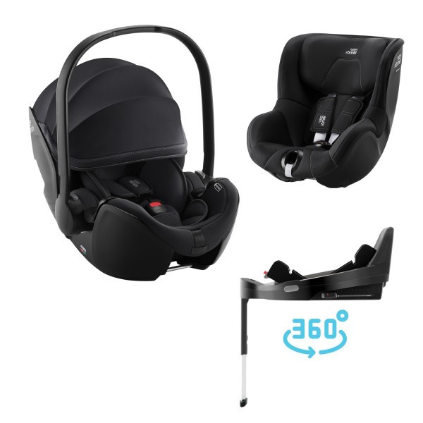 BRITAX Autosedačka SET Baby-Safe Pro + Vario Base 5Z + autosedačka Dualfix 5z