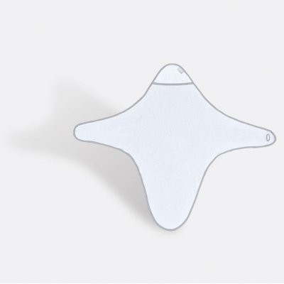 SHNUGGLE Zavinovací osuška s kapucí