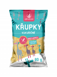 Allnature Kukuřičné křupky 80 g