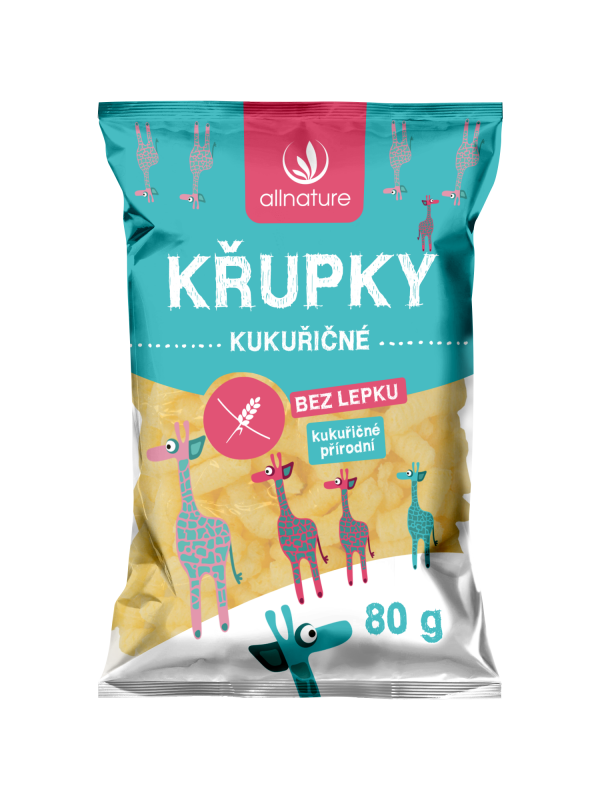 Allnature Kukuřičné křupky 80 g