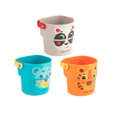 Kyblíky do vody HELLO LITTLE 3ks