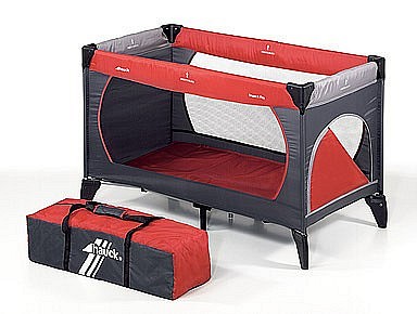 Cestovní postýlka Dream´n Play Plus červená
