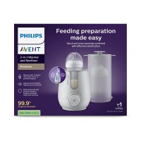 Philips AVENT Ohřívač lahví a sterilizátor 2v1 SCF359/00