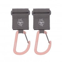 Lässig Úchytky Casual Stroller Hooks with Carabiner