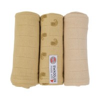 LODGER Swaddler Flame Tribe 3balení 70 x 70 cm