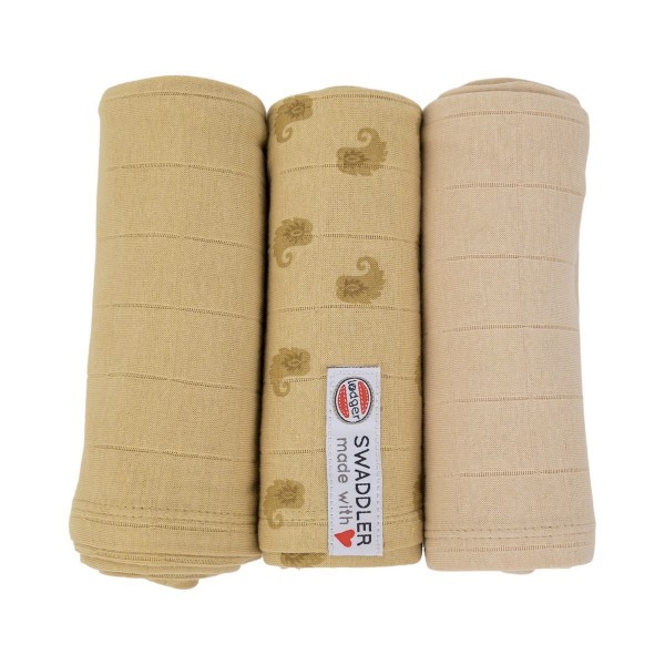LODGER Swaddler Flame Tribe 3balení 70 x 70 cm