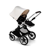 Bugaboo Fox kompletní kočárek Alu/Black-Fresh White