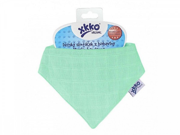 KIKKO Dětský slintáček XKKO Organic Staré časy